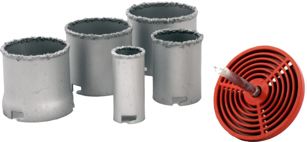 INDUSTRY Volframo - karbido gręžimo karūna 63 mm