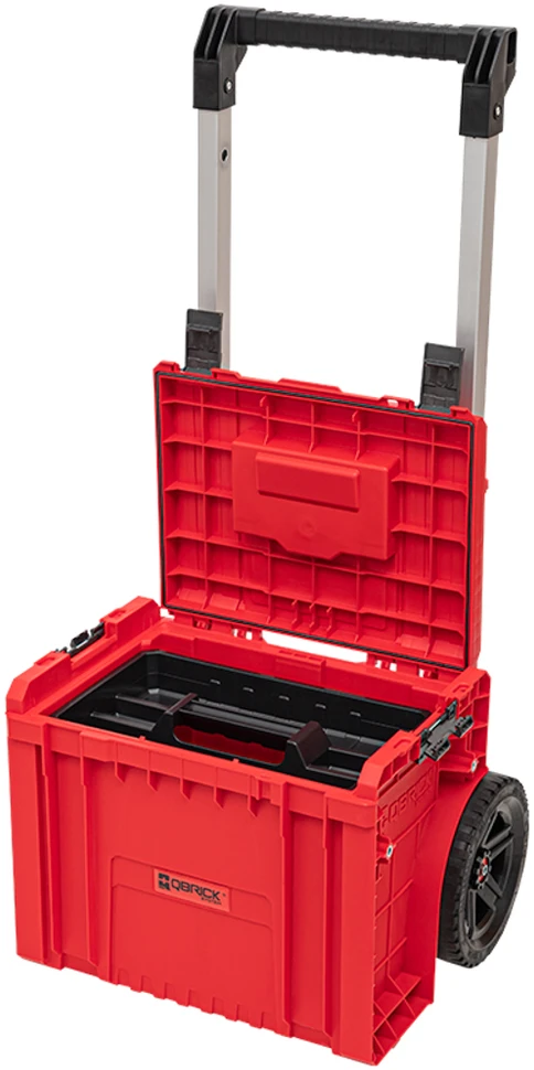 Įrankių dėžė su ratukais, PRO 2.0 PLUS, QBRICK