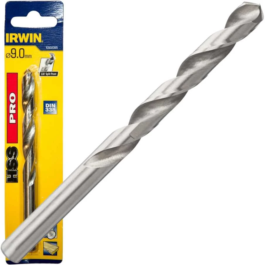 Irwin Grąžtas metalui HSS PRO 9,0 mm, 1 vnt.