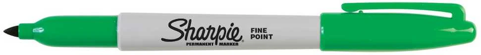 Irwin Markeris „Sharpie" FINE žalios sp.