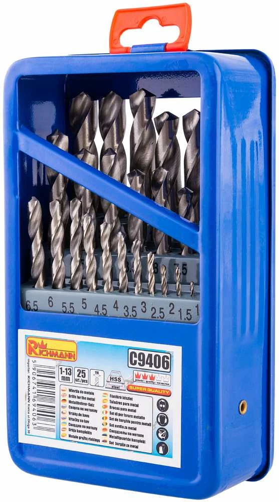 Grąžtas Irwin Metalo grąžtų rinkinys 1-13 mm 25 vnt