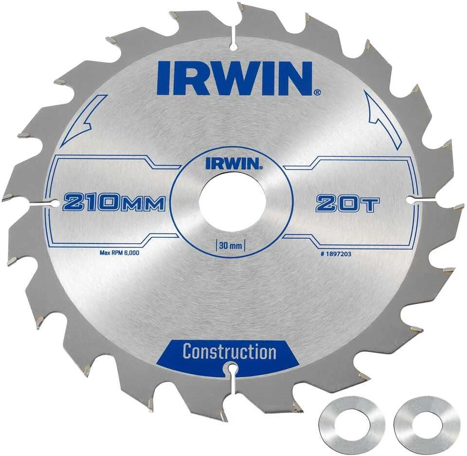 Irwin Irvinas Pjovas. diskai 210x30(20,16)x20T 2,5 mm ATB