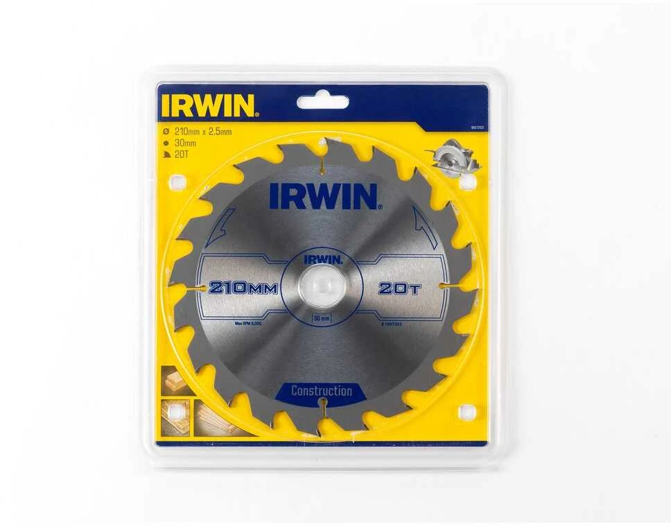 Irwin Irvinas Pjovas. diskai 210x30(20,16)x20T 2,5 mm ATB