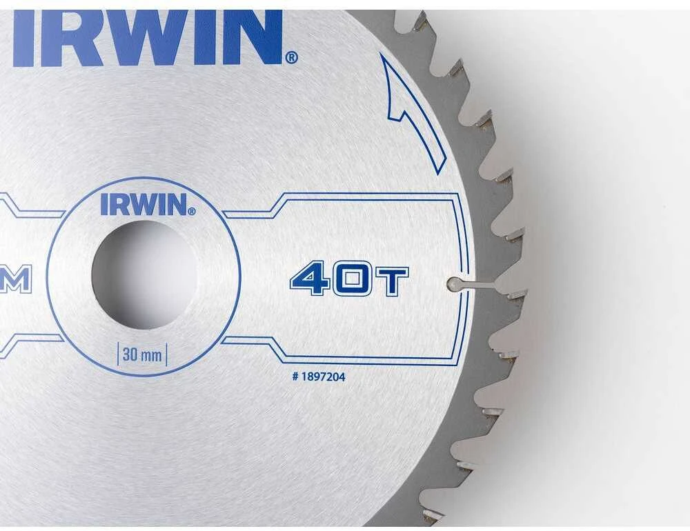 Irwin Irvinas Pjovas. diskai 210x30(20,16)x40T 2,5 mm ATB