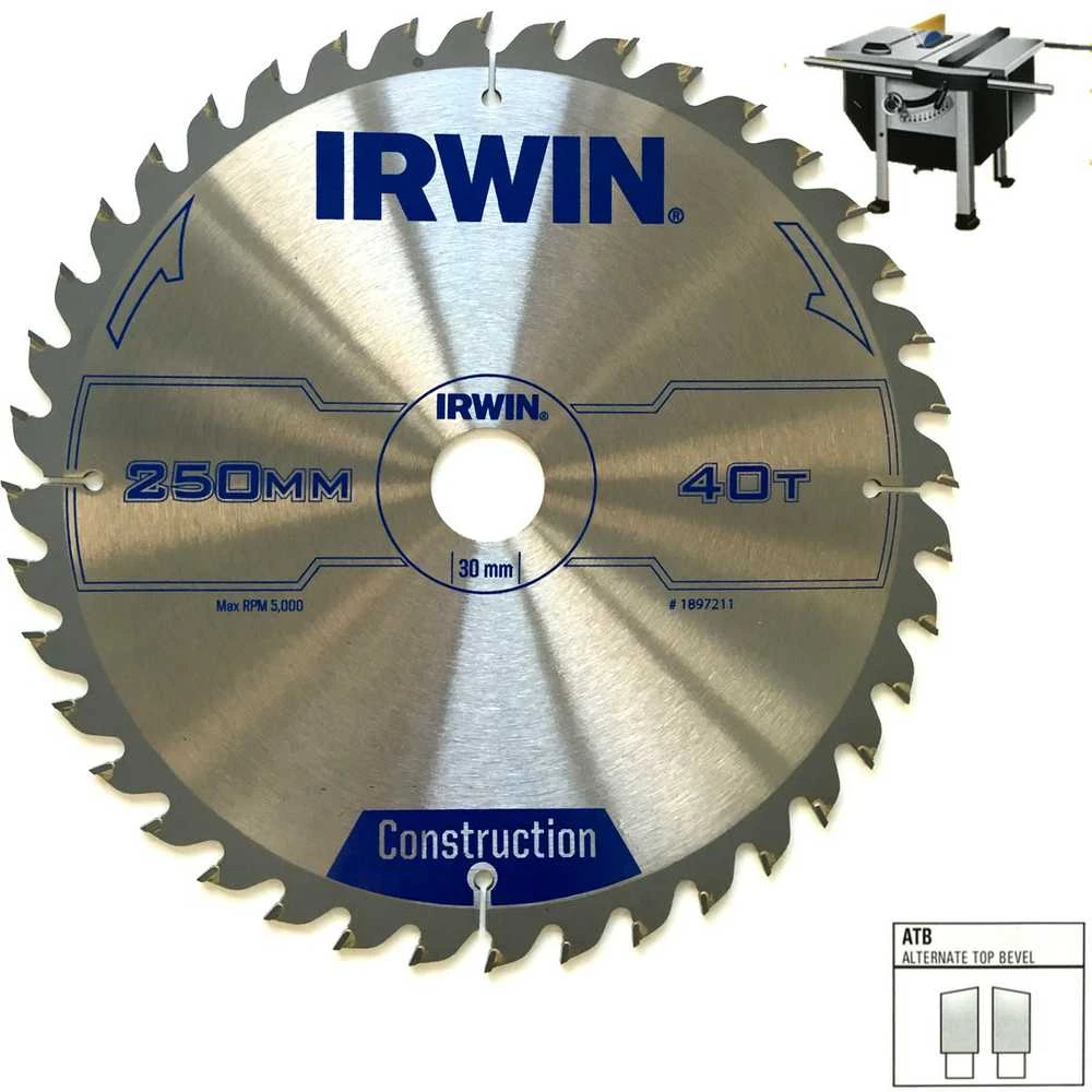 Irwin Irvinas Pjovas. diskas 400x30x40T 3,8 mm ATB
