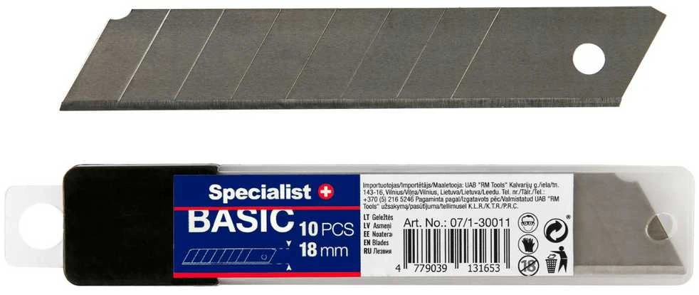 Irwin SPECIALIST+ laužomos geležtės BASIC, 10 vnt.