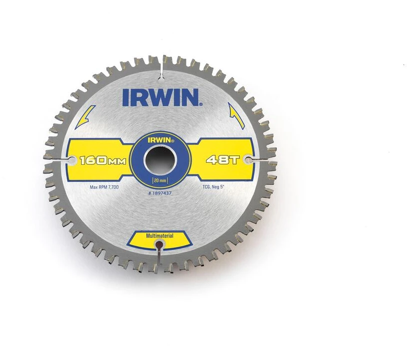 Irwin Univ. pj. d. 160x20(16)x48T 2,4 mm TCG/N