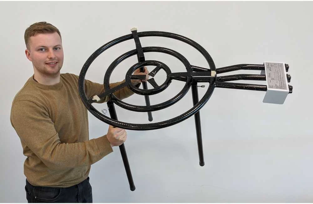 Irwin Viryklė „KEMPER" su 3 reguliat. 60 cm