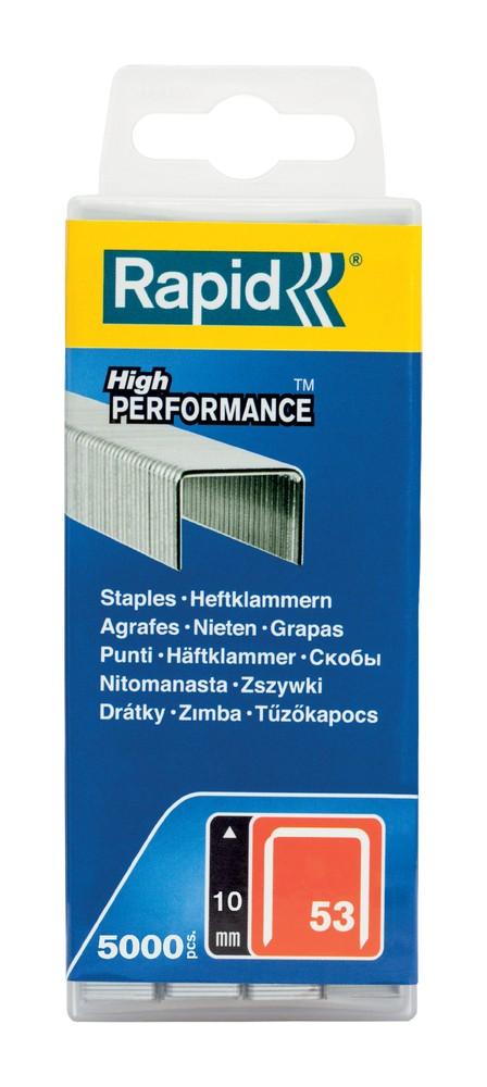 Kabės „Rapid" pl. dėžė. 53/10 5000 vnt.