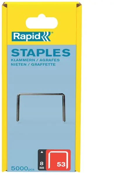 Kabės 53/8, RAPID, 5000 vnt.