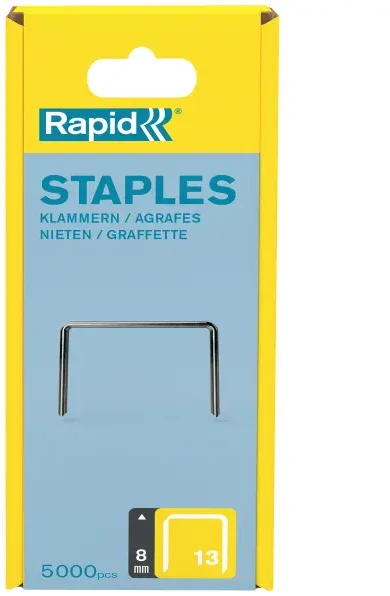 Kabės 13/8, RAPID, 5000 vnt.