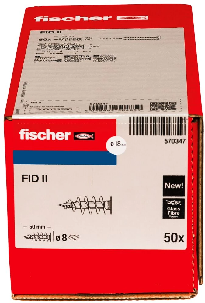 FISCHER SRAIGTAS POLISTIROLUI FID-II Fischer