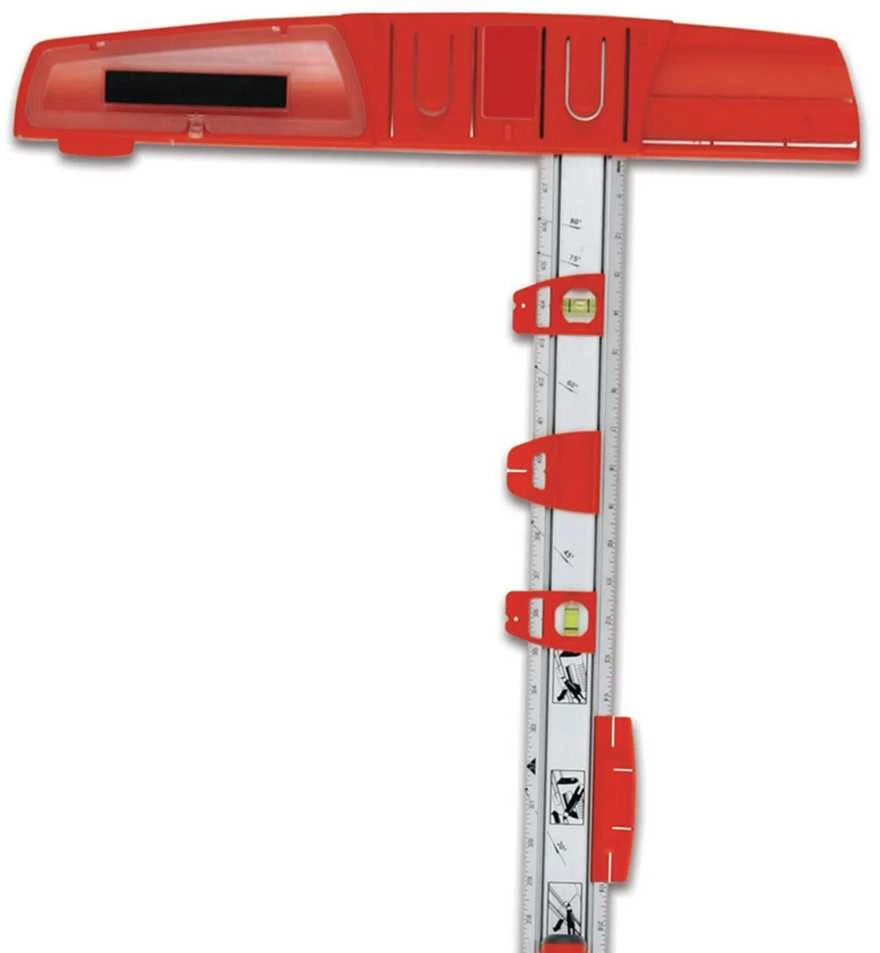 Kapro Liniuotė su 2 slankiojančiom akim 120 cm