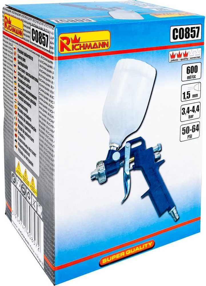Keter Dažų purkštuvas 0,6 l, 1,5 mm