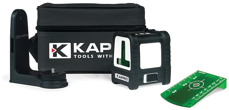 Kapro Lazerinis nivelyras, žalias 870G VHX Prolaser IP65