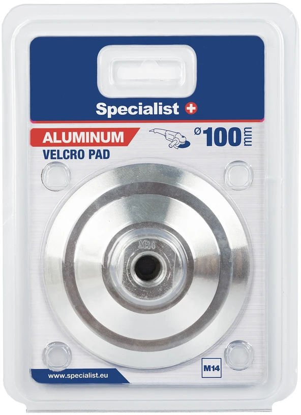 Lipnus šlifavimo padas SPECIALIST+, aliuminis, 100 mm