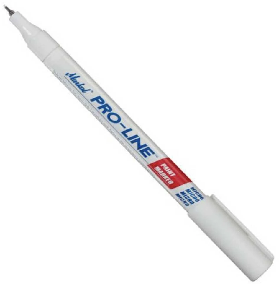 Markal Dažų markeris MICROLINE, baltas