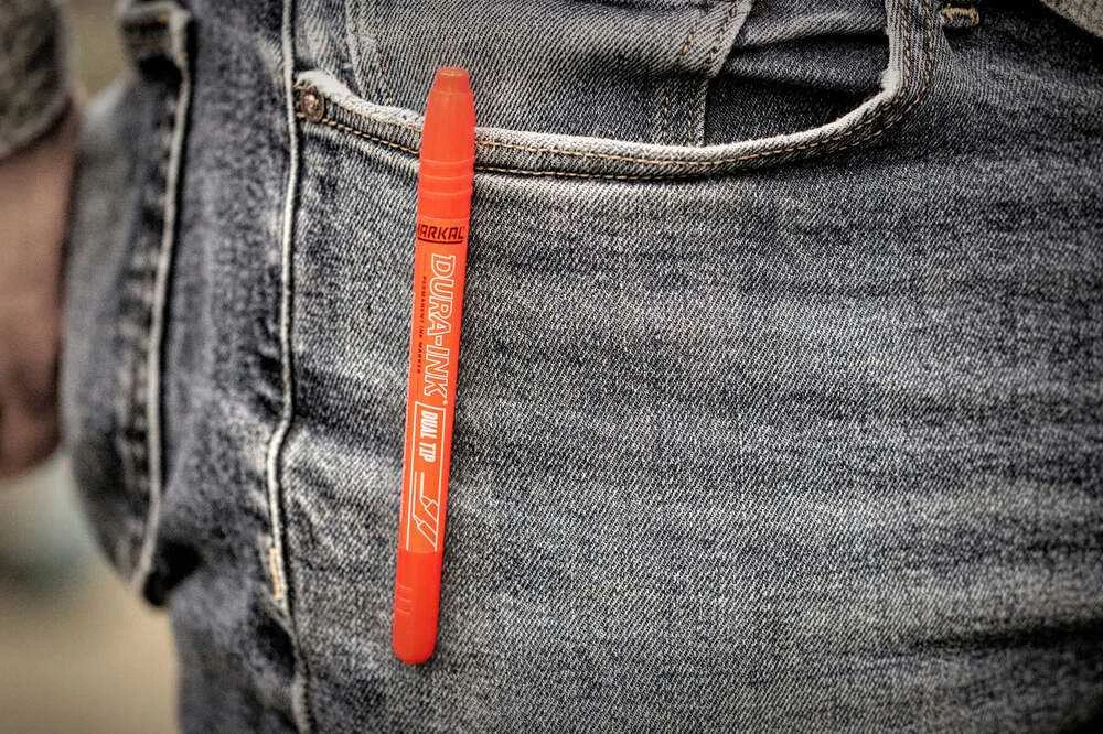 Markal Markeris DURA-INK Dual Tip, 0.7 MM, Raud