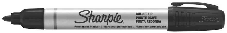 Žymeklis „Sharpie“ kulkiniu antgaliu