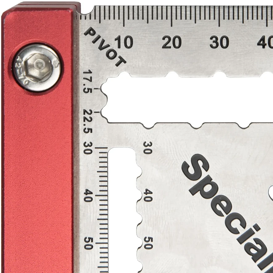 Matavimo trikampis PREMIUM, 180 mm, SPECIALIST+