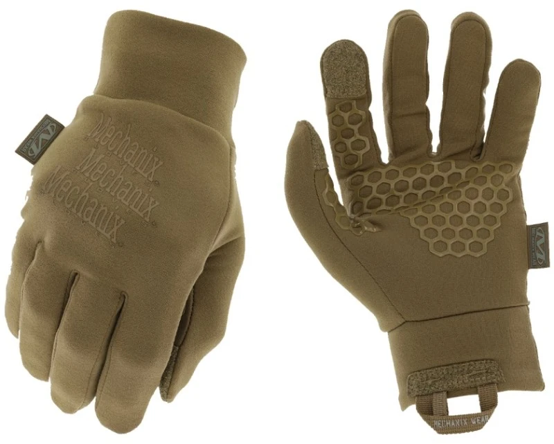 Mechanix Wear Žieminės pirštinės Mechanix ColdWork Base Layer Coyote, dydis XL