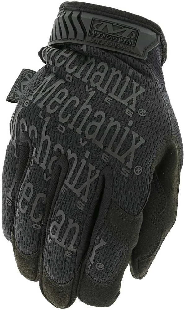 Mechanix Wear Pirštinės Mechanix The Original® Covert 55 juodos XL dydis. Velcro, dirbtinė oda, TrekDry®