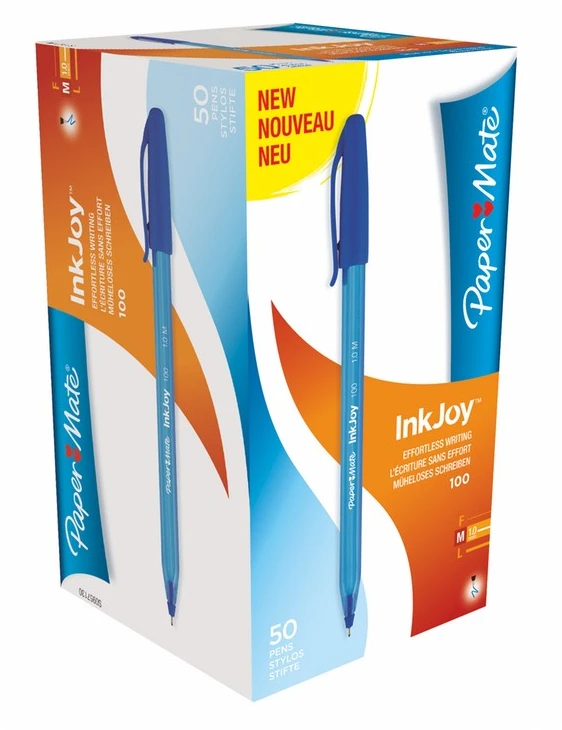 Papermate Rašiklis „InkJoy" mėlyn. sp., 100 CAP ULV