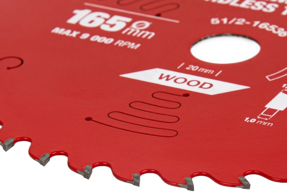 Pjovimo diskas Specialist+ LTW1653620-T; 165x20x1,0 mm; Z36; 15°