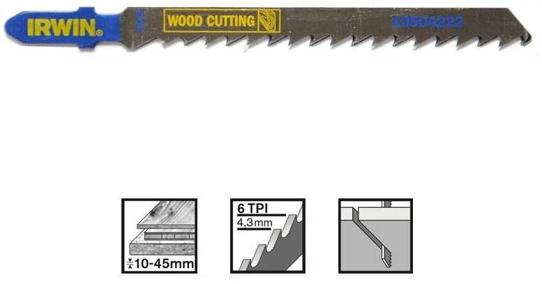 Grąžtas Pjūklelis mediena 100 mm „IRWIN“ T101D