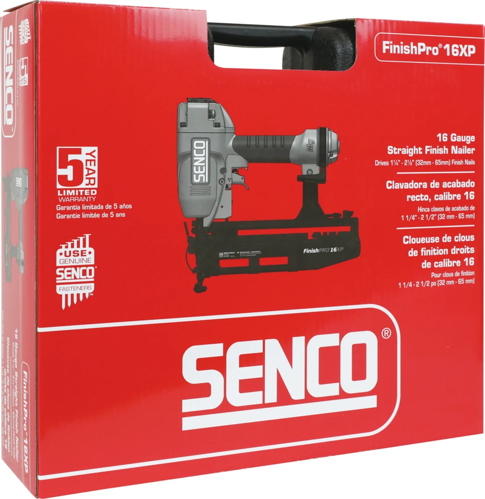 Pneumatinė viniakalė 0°, Finish Pro 16XP-RX, SENCO