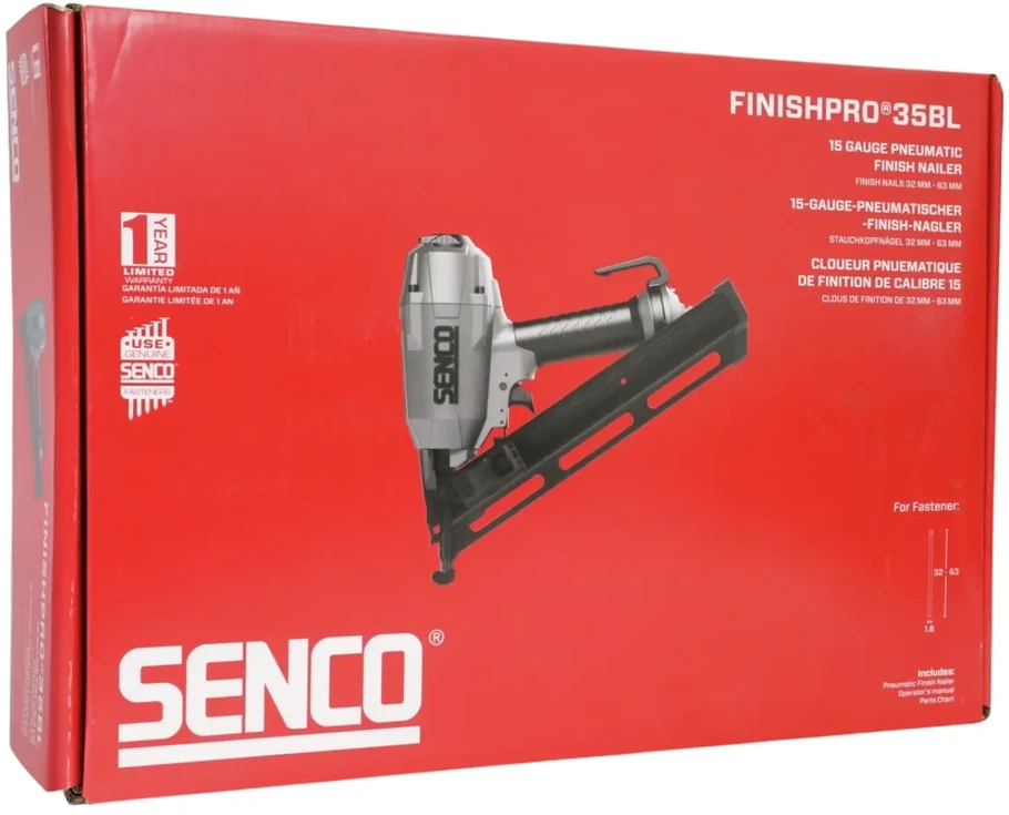 Pneumatinė viniakalė 34°, FinishPro35BL-DA, SENCO
