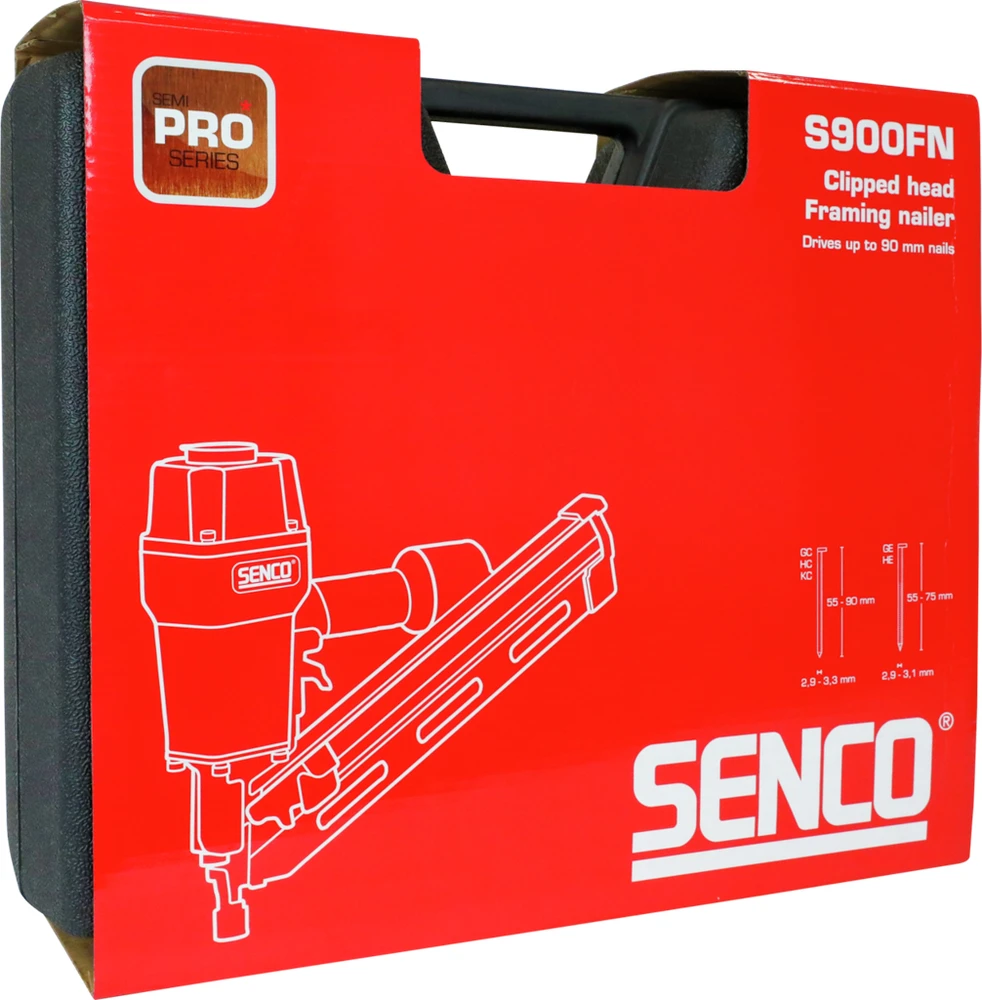 Pneumatinė viniakalė 34°, S900FN-GE/HE, SENCO