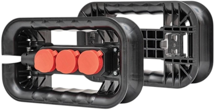 Q-Brick Priedas kabeliams su elektros lizdais, Qbrick