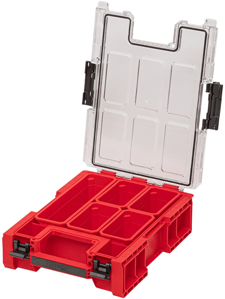QBRICK ONE smulkmenų dėtuvė M PLUS 2.0 Raudonas