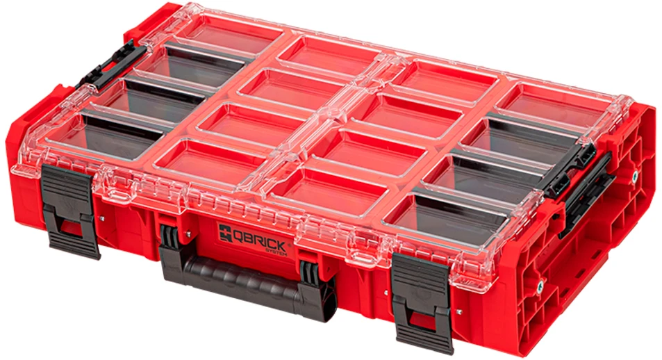 Q-Brick QBRICK ONE smulkmenų dėtuvė XL 2.0 Raudonas
