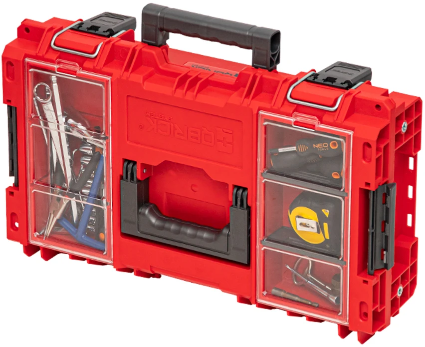 QBRICK PRIME įrankių dėžė 150 PROFI Raudonas