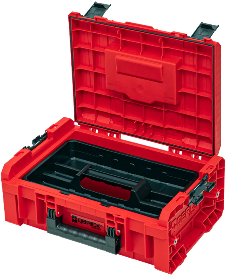 QBRICK PRO techniko įrankių dėklas 2.0 Raudonas