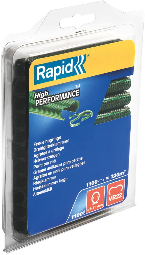 RAPID Sukabinimo kabės VR22, 1100 vnt. žal.
