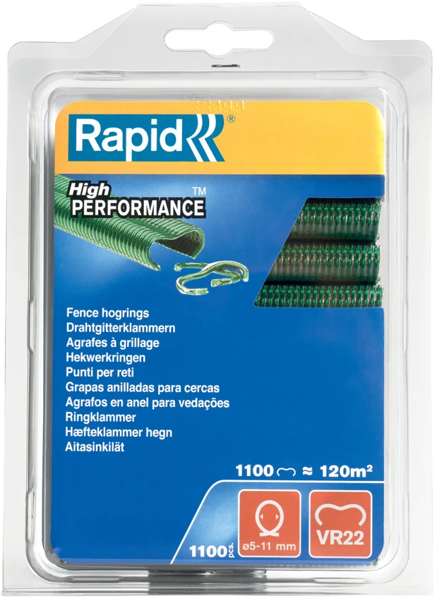 RAPID Sukabinimo kabės VR22, 1100 vnt. žal.