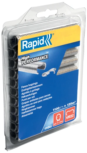 Sukabinimo kabės VR22, cinkuotos, RAPID, 1100 vnt.