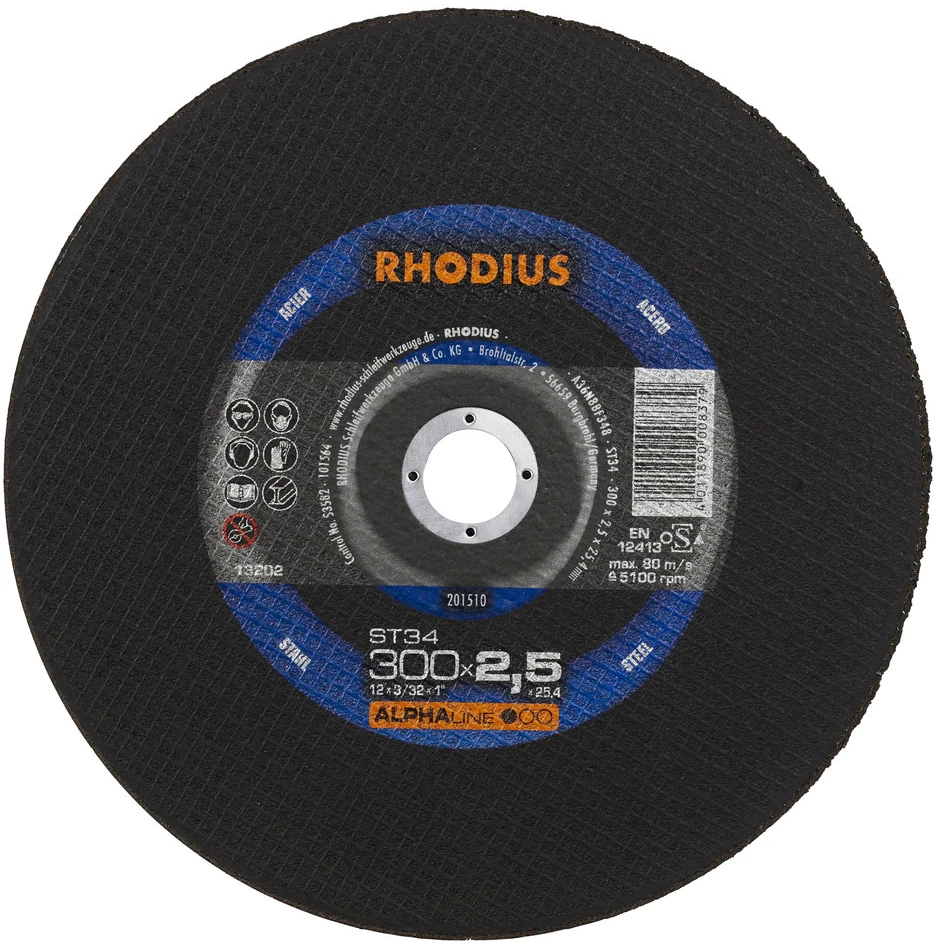 Rhodius metalo pjov. diskas ST34 400x3,0x32,0 mm.