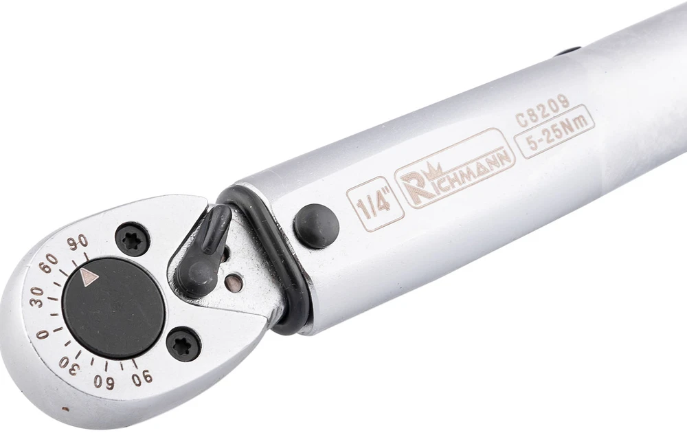 RICHMANN Dinamometr. raktas 1/4, 5-25 Nm