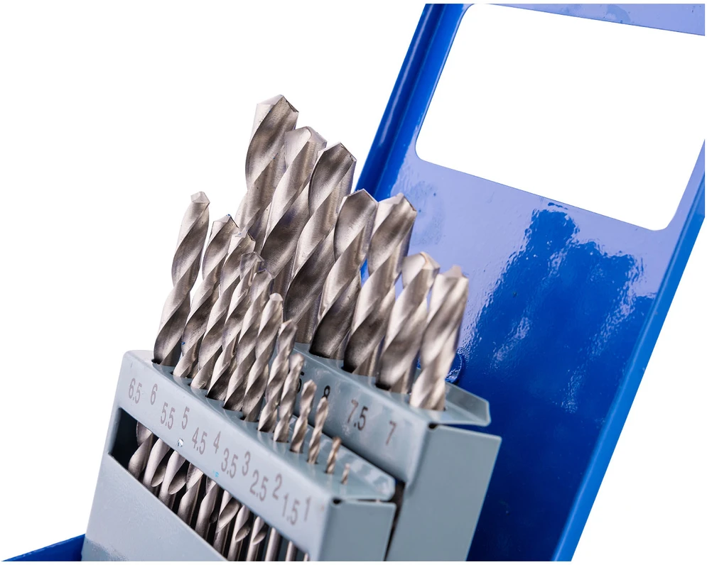 RICHMANN Metalo grąžtų rinkinys 1-10 mm 19 vnt