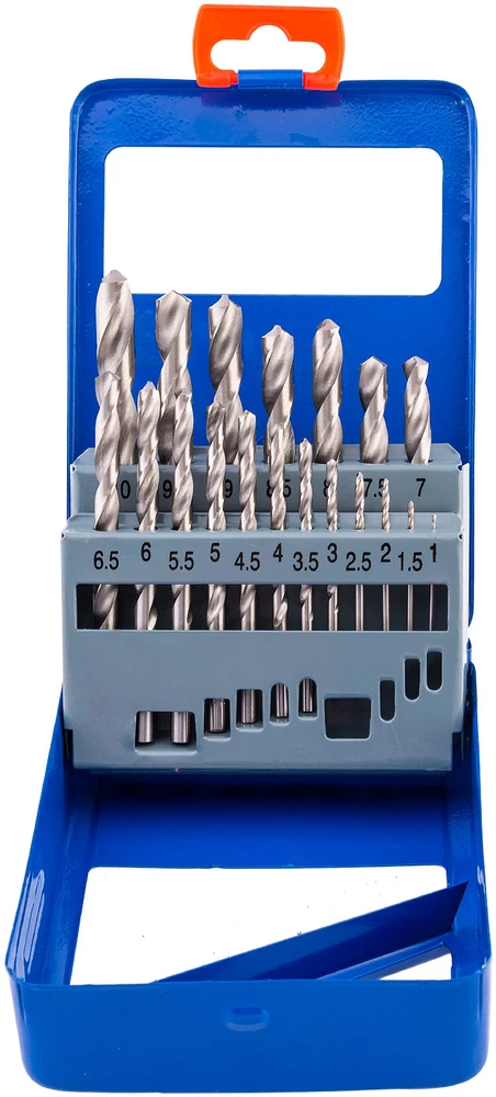 RICHMANN Metalo grąžtų rinkinys 1-10 mm 19 vnt