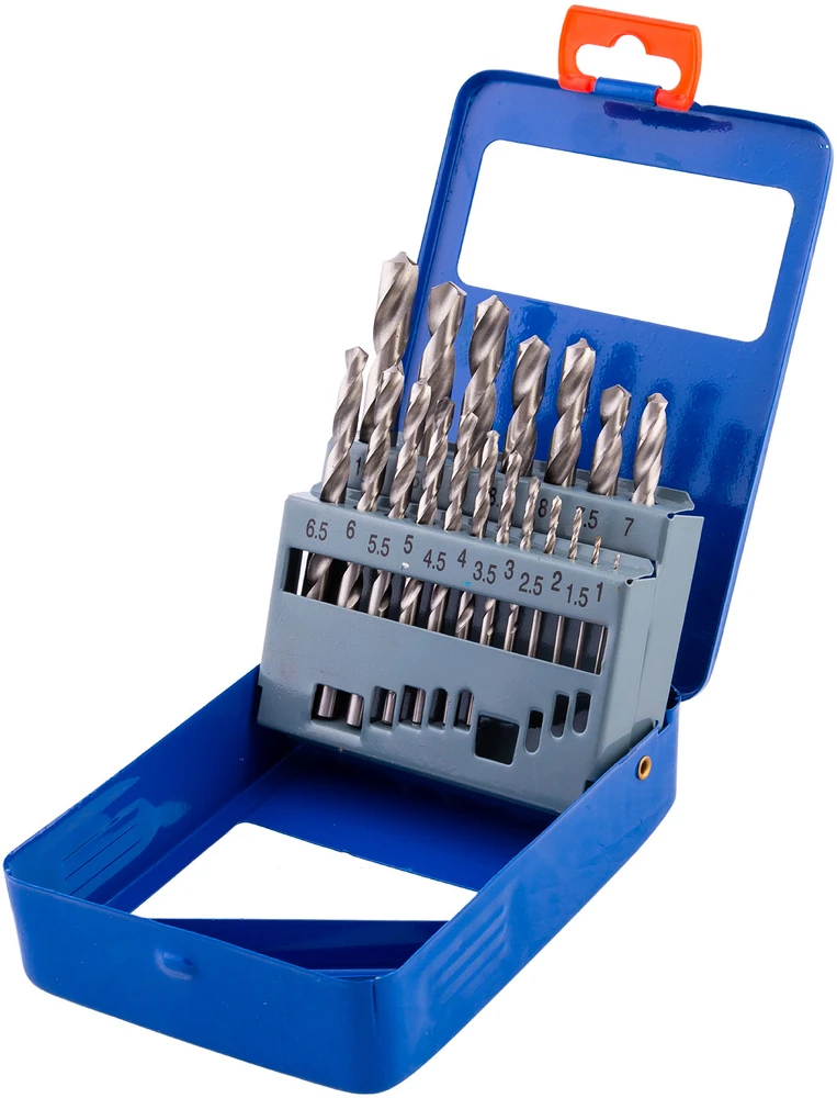 RICHMANN Metalo grąžtų rinkinys 1-10 mm 19 vnt