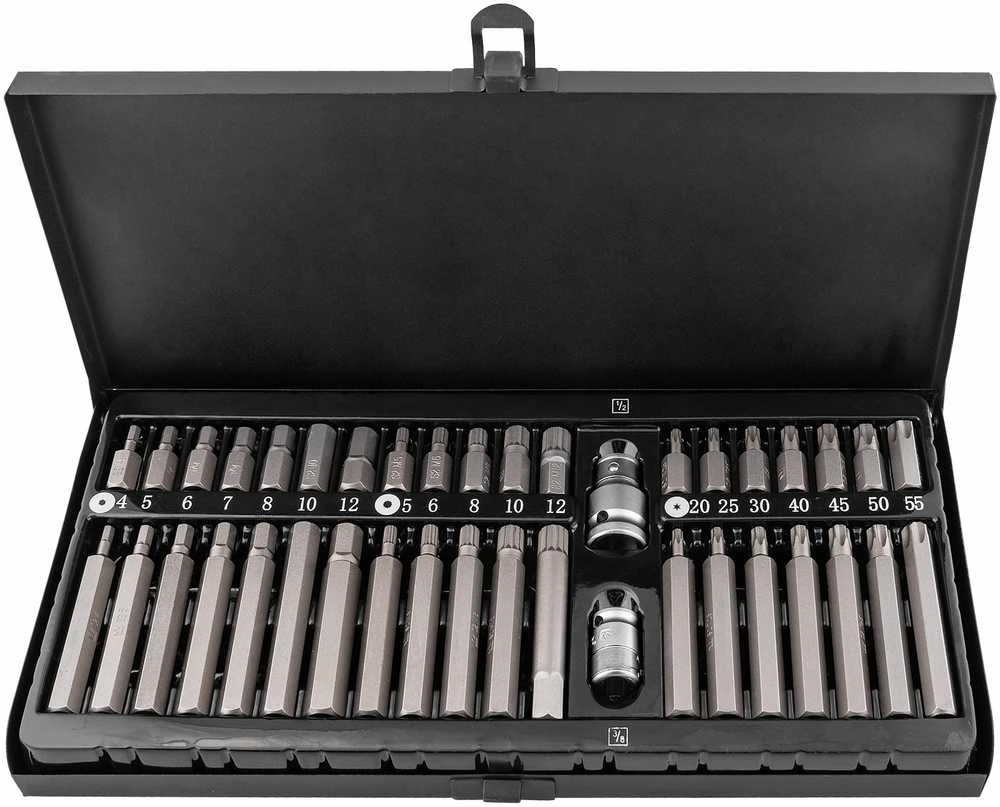 RICHMANN Plieniniai raktai HEX - TORX 40 vnt., S2