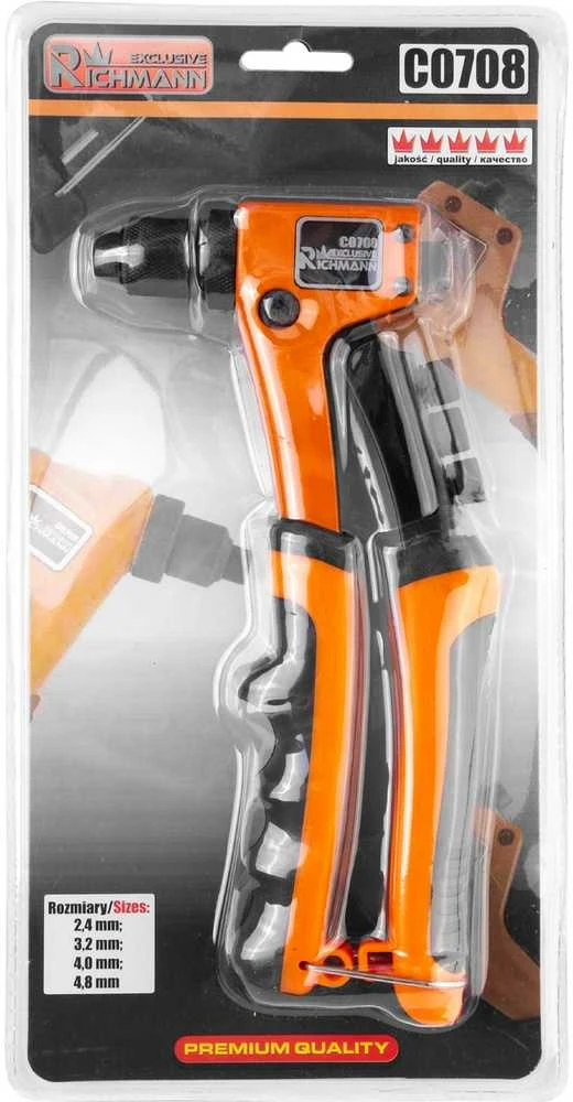 RICHMANN Rankinis kniediklis 2,4 - 4,8 mm