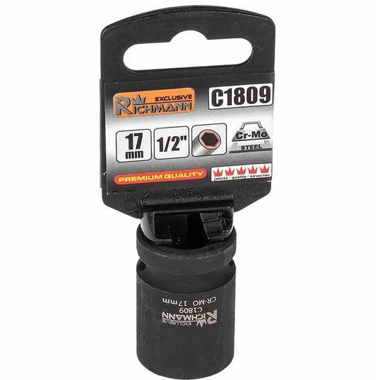 RICHMANN Trumpa smūginė galvutė 1/2, 21 mm