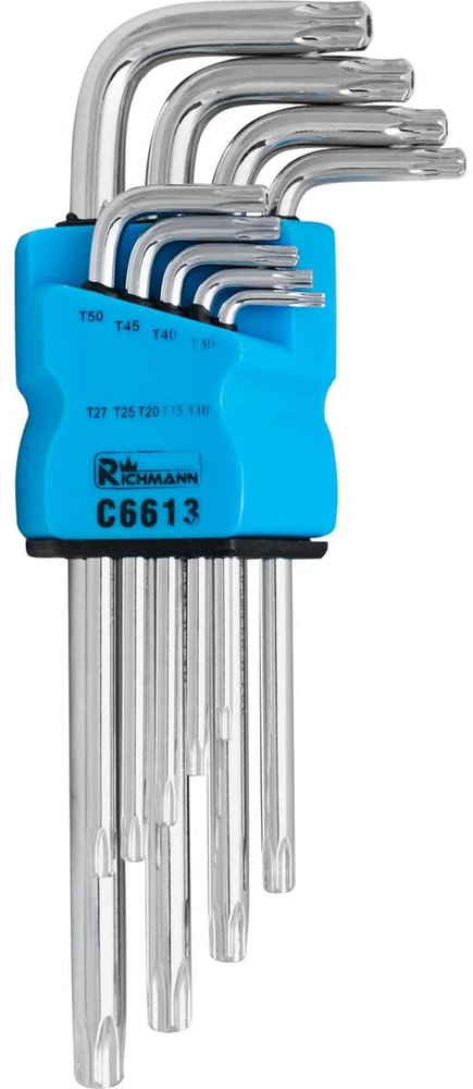 Šešiakampiai raktai "Richmann" T10-T50 9 vnt.