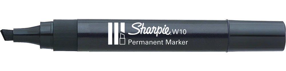 Markeris Sharpie Permanent W10 Juodas – S0192654
